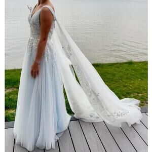 Sherri Hill Prom Dress Lace Chiffon